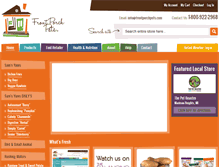 Tablet Screenshot of frontporchpets.com